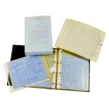 NOTTINGHAM.  A COLLECTION OF VICTORIAN TRADESMEN'S BILLS, A GROUP OF BUSINESS LETTERS OF THE GREAT