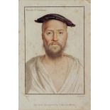 FRANCESCO BARTOLOZZI - AFTER HANS HOLBEIN - [PORTRAITS FROM HIS MAJESTY'S COLLECTION], FIVE