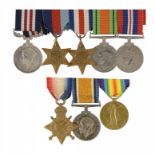 THE WORLD WAR TWO MM GROUP OF FOUR OF CORPORAL LESLIE PAUL TYE, AWARDED THE MILITARY MEDAL FOR THE