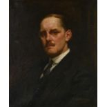 †ARTHUR SPOONER, RBA (1873-1962) PORTRAIT OF A GENTLEMAN head and shoulders, signed and dated