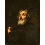 AFTER JUSEPE DE RIBERA CALLED LO SPAGNOLETTO ST JOSEPH  oil on canvas, 79 x 63cm ++The support lined