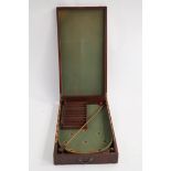 A Victorian foldable games table