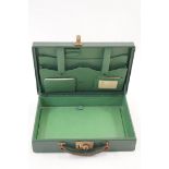 A 20th century leather stationery case