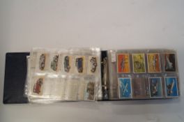 A collection of transport themed cigaret