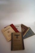 A collection of various Nazi identity ca