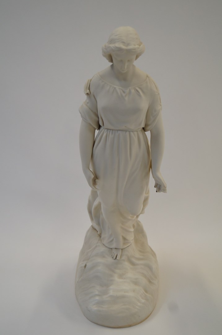 A large Copeland Spode figure stamped Ed