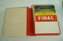 Football Programmes; bespoke club binder