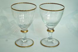 Two 20th century decorative goblets