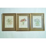 Three signed Brian Higbee etchings to in