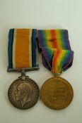 Two WWI medals awarded 144533 to Cpl WC