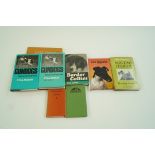A collection of eight dog related books,