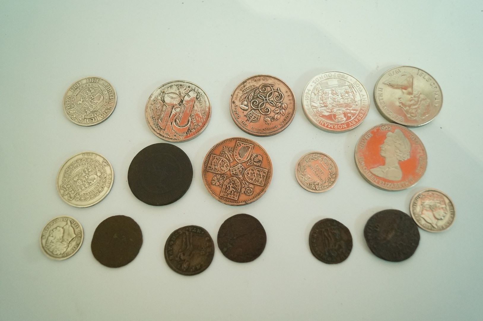 A collection of 20th century silver coin - Image 2 of 2
