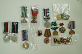 A good collection of 20th century medals