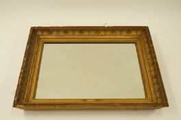 A large 19th century gilt mirror