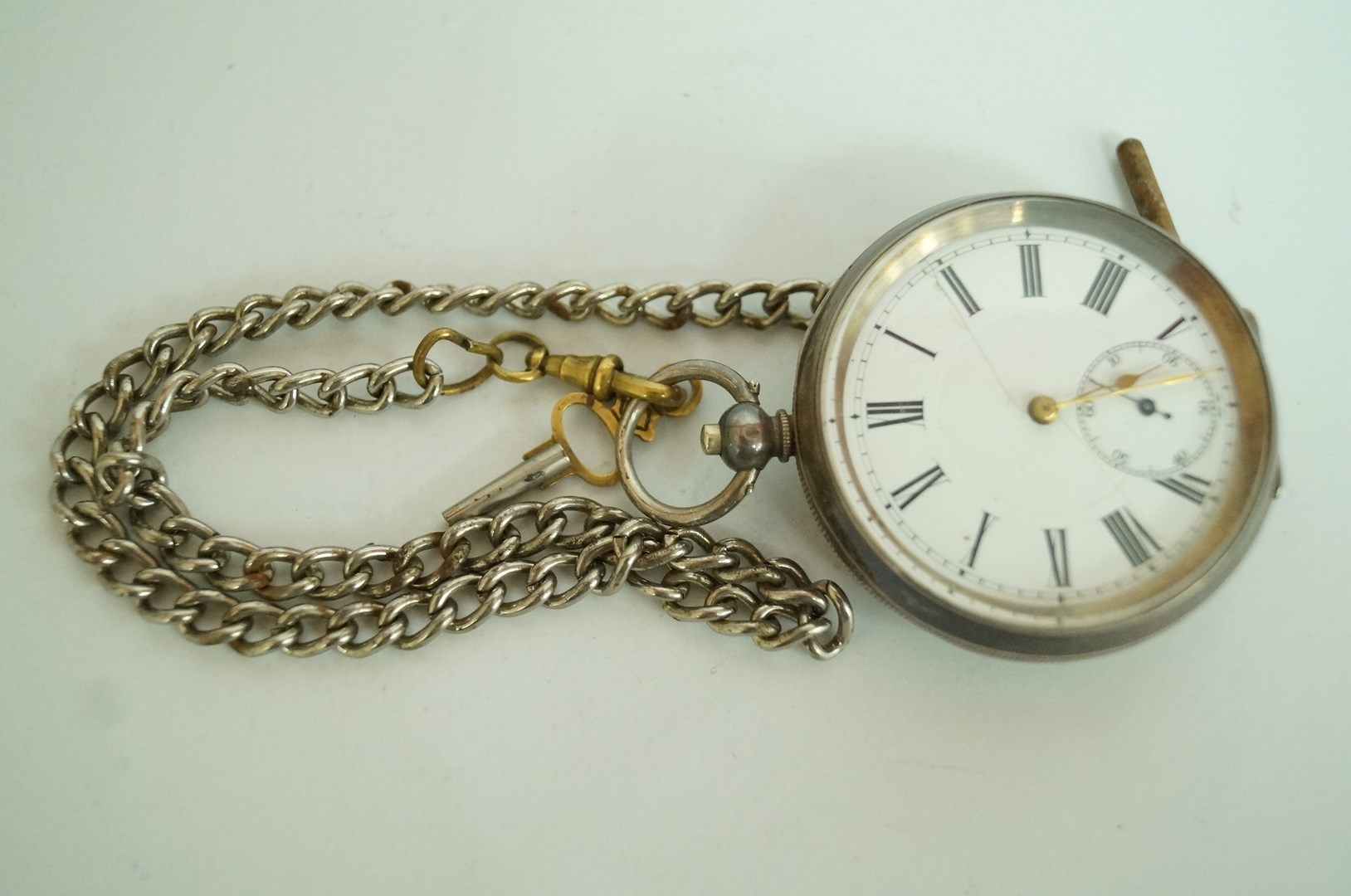 Anonymous, an open faced pocket watch, t