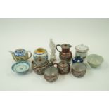 A Yix-Ing tea service along with various