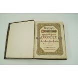 A Victorian brass bound edition of "Work