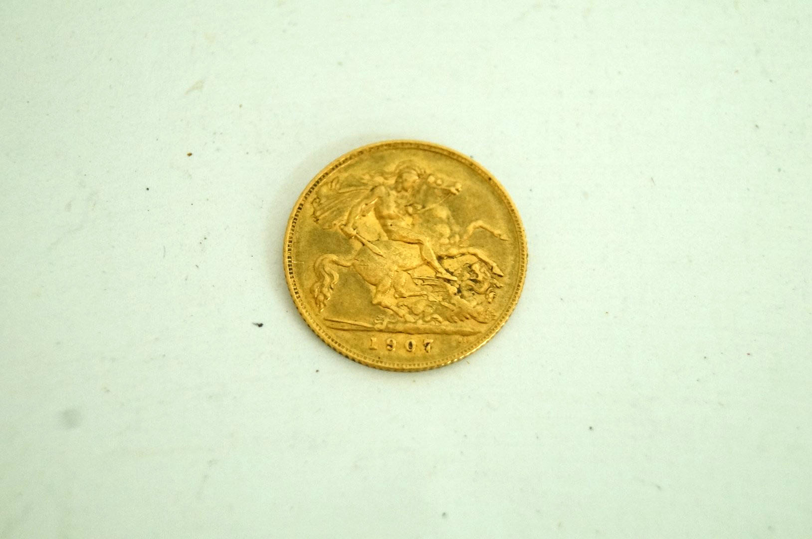 A gold full sovereign, Perth 1907