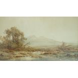 Aubens South
Moorland Views
Watercolours, a pair
Signed lower right
18.