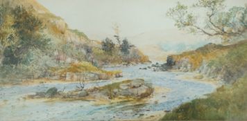 Arthur Willett (1857 - 1918)
Near Lynmouth, Devon
Watercolour
Inscribed verso,