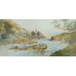 Arthur Willett (1857 - 1918)
Near Lynmouth, Devon
Watercolour
Inscribed verso,