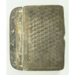 An unusual silver coloured vesta case, circa 1920, probably Chinese export,