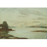 William Atherton Cathcart
The Teign Estuary
Watercolour 
Signed lower right
25cm x 27.