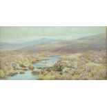 Bertram Morrish
Heather on the moors
Watercolour
Signed lower right
17.5cm x 34.