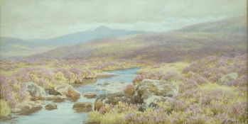 Bertram Morrish
Heather on the moors
Watercolour
Signed lower right
17.5cm x 34.