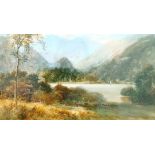 Walter Henry Sweet (1889 - 1943)
Derwentwater and Kedore beyond the lake
Watercolour and