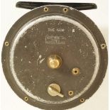 A Hardy 'The Gem' centre pin reel