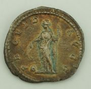 Septimius Severus (193-211) Laureate head right, Providentia standing half -left,