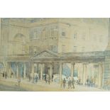 Arthur Charles Fare
Entrance to Bath Abbey Courtyard
Watercolour
Signed lower right
25.5cm x 35.