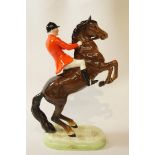 A Beswick rearing huntsman, printed and impressed factory marks, impressed model no. 868, 24.