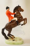 A Beswick rearing huntsman, printed and impressed factory marks, impressed model no. 868, 24.