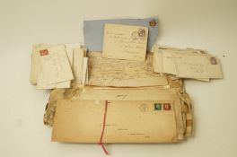 A quantity of late 19th century letters including Grand Trunk Railway Company of Canada dividends,