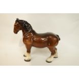 A Beswick bay Shire horse,