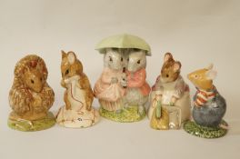 A collection of Beatrix Potter figures by Royal Albert and Royal Doulton to include Thomasina