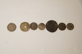 An Edward VI (1547 - 1553) shilling coin,