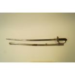 Two 19th century military swords,