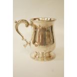 A silver mug, by Edward Barnard & Sons Ltd, London 1932,