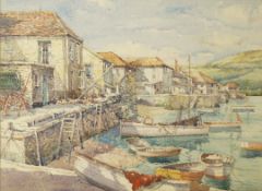 Donald Greig
The quay, Salcombe
Watercolour
Inscribed and titled backboard verso
28cm x 38.