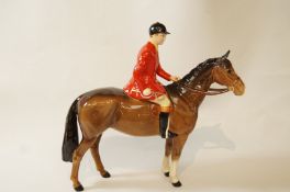 A Beswick hunstman, printed marks in black, no.
