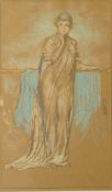 After Whistler
Figure standing
Lithograph,