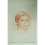Ludmilla Trapp
Portrait of a young girl
Pastel
39cm x 28.