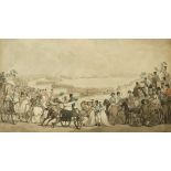 After Rowlandson
The Military Parade
Hand coloured print
S.24.
