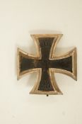A First World War cavalry iron cross 1st class