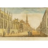 Fonbonne
"62e Vue D'Optique" Oxford University
Hand coloured engraving
P.