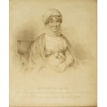 Slater after Slater
Mrs Hannah More November 1813
Engraving
29cm x 23cm
Mrs Hannah More is an early