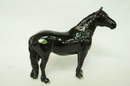 A Beswick figure of a Fell pony, limited edition, Dene Dauntless,